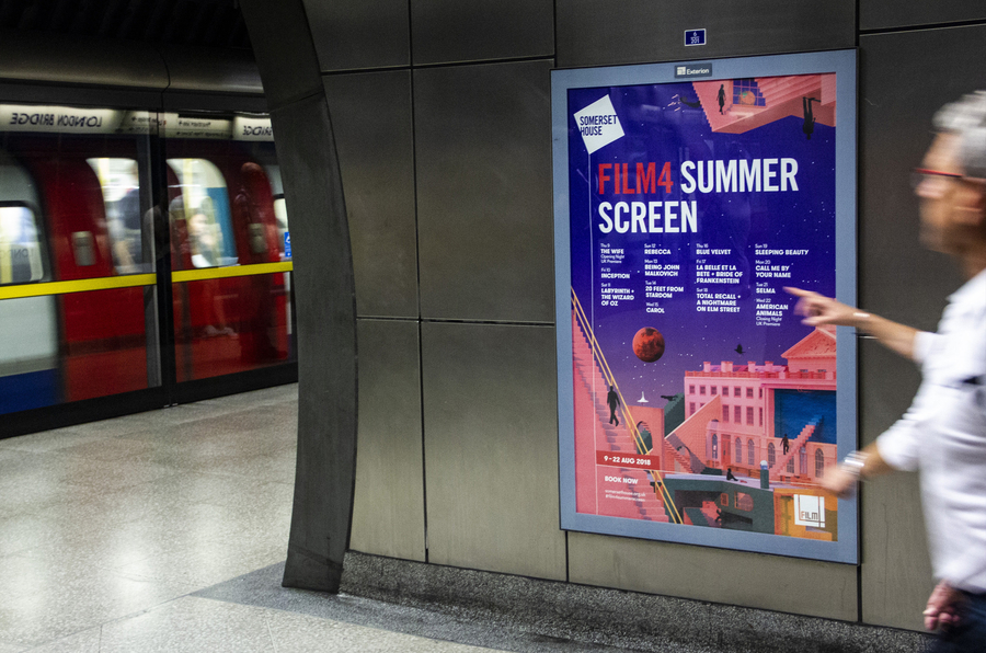 C4 Summer Screen Poster Tube