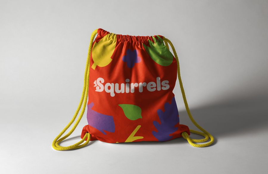 Scouts Squirrels Drawstring bag