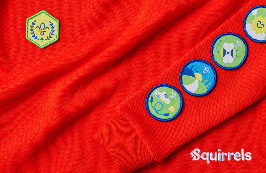 Scouts squirrels badges 3